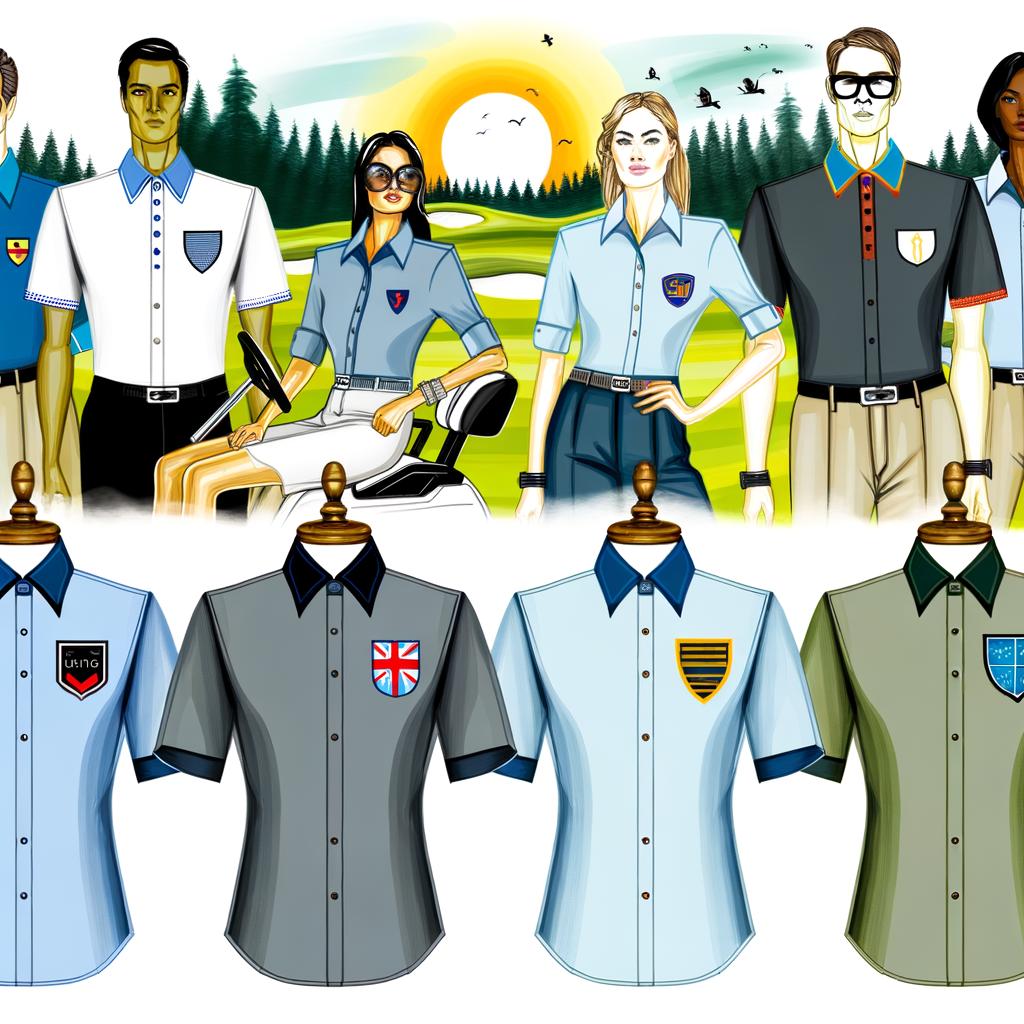 Stand Out with Custom Golf Shirts with Logo: Stylish Corporate Apparel